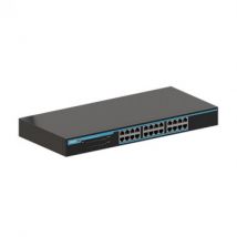 Switch 24 poorten 10/100/1000 Mbps (te monteren in Rack 19") OPENETICS 21241 Zwart