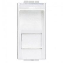 Base RJ45 UTP CAT.6 1 Module BTicino Living Light N4279C6 Wit