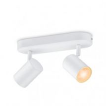 Plafondlamp WiZ Imageo RGB Smart WiFi + Bluetooth LED 4.9W Twee Spotlights Dimbaar Wit