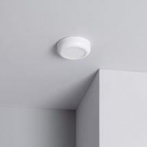Plafondlamp 6W LED Metaal Rond Wit Design Ø125 mm Helder Wit 4000K - 4500K