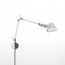 Wandlamp Tolomeo Micro ARTEMIDE Glanzend Wit