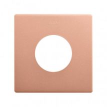 Frame 1 Element Minimaal Esthetisch voor Basis Contactdoos Schuko CLEAN SIMON 270 27110610 Brons