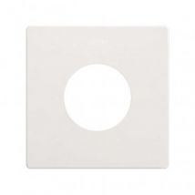 Frame 1 Element Minimaal Esthetisch voor Basis Contactdoos Schuko CLEAN SIMON 270 27110610 Wit