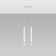 Hanglamp Wezyr 2 Metaal SOLLUX Wit