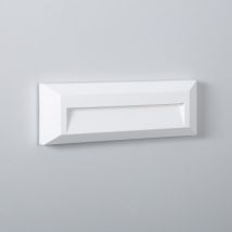 Wandlamp Outdoor LED 2W Opbouw rechthoekig Wit Élide Helder wit 4000K