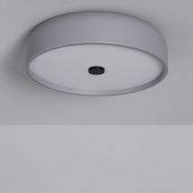 Plafondlamp LED 24W Metaal Ø350 mm CCT Selecteerbaar Eyelight Donkergrijs