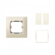 Kit Wisselschakelaar Simple Smal Dubbel SIMON 27 Marfil