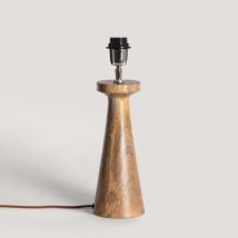 Tafellamp Voet van Hout Rani ILUZZIA Natuurlijk