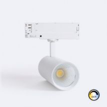 Track Spot LED 3-Fase 30W Carlo CCT Selecteerbaar No Flicker Wit Reguleerbaar (2700K-3000K-4000K)