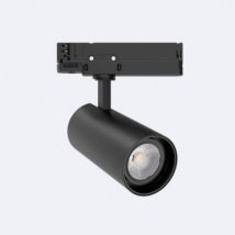 LED Track Spot Driefasig 30W Fasano No Flicker Dimbaar DALI Zwart Warm Wit 3200K