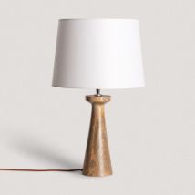 Tafellamp van Hout Rani ILUZZIA Natuurlijk