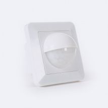 Bewegingssensor PIR120o Rond Muur Mechanisme Wit