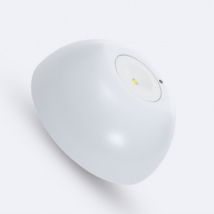 LED Noodverlichting Opbouw 120lm Permanent/Niet Permanent IP65 Rond Wit