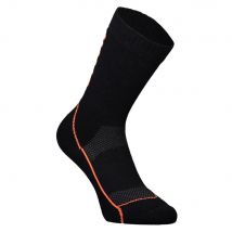Mons Royale Womens MTB 9in Tech Sock Up Down Black/Neon