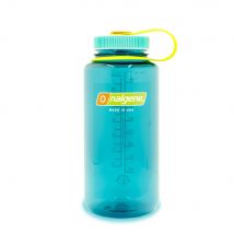 Nalgene Wide Mouth Sustain Tritan 50% Recycled 1L Bottle Cerulean