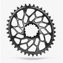 Absolute Black CX 1X Oval SRAM GXP and BB30 DM Chainring Black