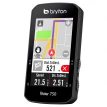BRYTON Rider 750T GPS Cycle Computer w/ HR/Speed/Cadence Bundle Black