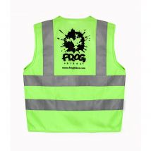 FROG Bikes Hi Visibility Kids Cycling Vest fluorescent Green