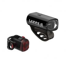 Lezyne Hecto Drive STVZO 40/Femto USB STVZO Light Set Black/Hi Gloss