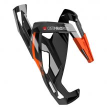 Elite Custom Race Plus Resin Bottle Cage Black/Orange