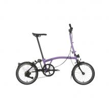 Brompton P-Line Urban High 4 Speed Folding Bike Pop Lilac
