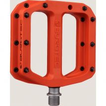 Burgtec MK4 Composite Flat Pedals Iron Bro Orange