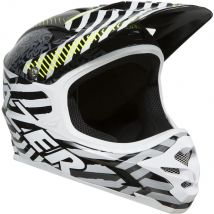 Lazer Phoenix+ Full Face Helmet White/Black Stripes