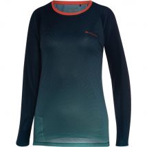 Madison Flux Enduro Womens LS Diamond Jersey Blue