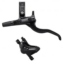 Shimano Deore M4100/MT420 Bled Brake Lever/Post Mount 4 pot Caliper Black