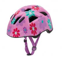 Oxford Junior Helmet Pink Flowers 48-54cm