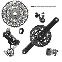 SRAM XX T-Type Eagle E-MTB 104BCD Transmission AXS Groupset without Cranks