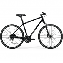 Merida Crossway 100 Hybrid Bike 2022 Black/Silver