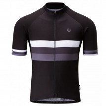 Chapeau Club Stripe Short Sleeve Road Jersey Black