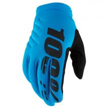 100 Percent Brisker Cold Weather MTB Gloves Turquoise