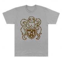 Terrible One Crest SS T-Shirt Grey