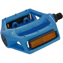 Wellgo Alloy Platform 1/2inch BMX Pedals Light Blue