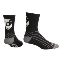 Wolf Tooth Sock Guy Synthetic Socks Black/White