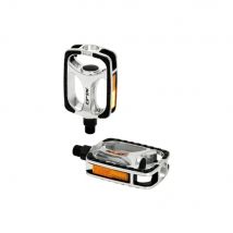 Xlc One Pce Alloy City Pedals Silver 9/16inch