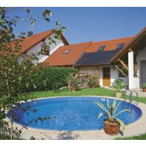 Rundform-Schwimmbecken-Set Borneo