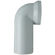 WC-Ablaufbogen Kunststoff weiß