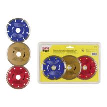 Diamanttrennscheibensatz 3-tlg., 115mm