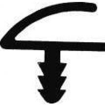 Zimmertürdichtung SD 018 weiß