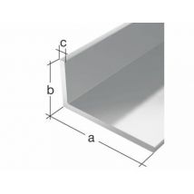 Winkelprofil Aluminium silberfarbig