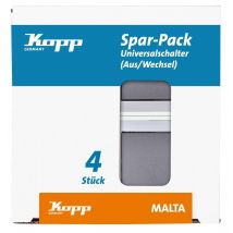 MALTA Universalschalter 4 Stück Packung