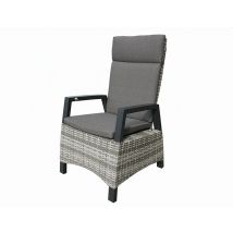 Movesessel Sanogo silbergrau