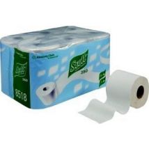 SCOTT 350 Toilet-Tissue 3lagig hochweiß 12x350 Blatt