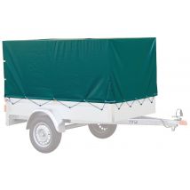 Hochplane und Hochspriegel im Set für PKW Anhänger BASIC 550