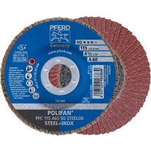 Fächerschleifscheibe konisch 115X22mm K 60 Rüggeberg