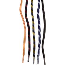 Schnürsenkel, 120 cm, dick, rund, blau-weiß