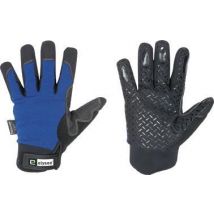 Winterhandschuh Freezer, Größe 8, schwarz/blau